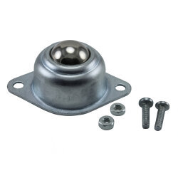 Metal Ball Caster With Holes - Robotistan