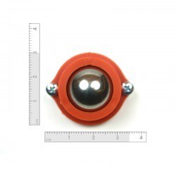 Metal Bilyeli Sarhoş Teker - Turuncu - 2