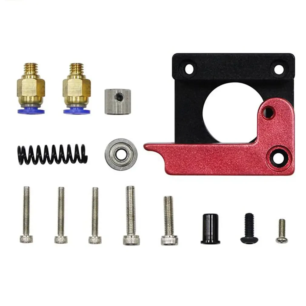 Metal MK8 Extruder Parts - Right and Left - Black - Lankeda