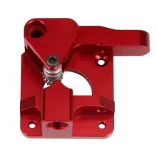 Metal MK8 Extruder Parts - Right and Left - Red - Lankeda