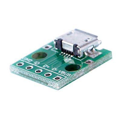 Micro USB Type-B (Female) to DIP Converter - 3