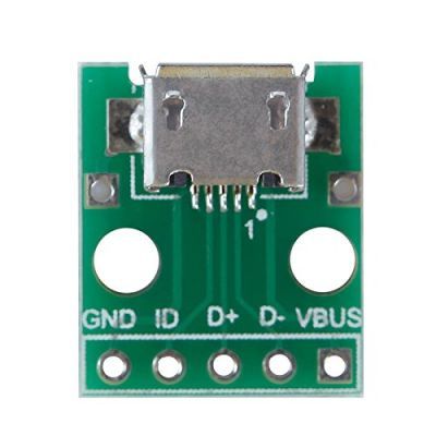Micro USB Type-B (Female) to DIP Converter - 2