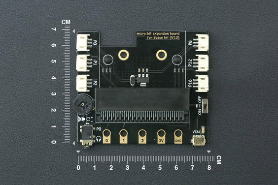 Micro:Bit Boson Kit için Eklenti Kartı (Gravity Modül Uyumlu) - 6