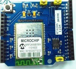 Microchip MRF24 Wifi Shield - China