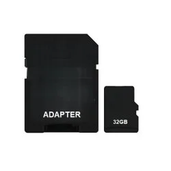 MicroSD Card and Adapter - 32GB - 3
