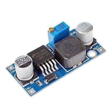 LM2596 Mini Ayarlanabilir Voltaj Düşürücü Regülatör Kartı 3A (4-35V ile 1.25-30V) - 1
