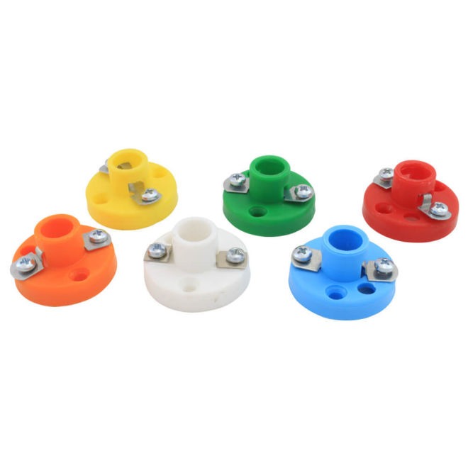 Mini Lightbulb Socket (Yellow, Red, Green, Blue) - 1