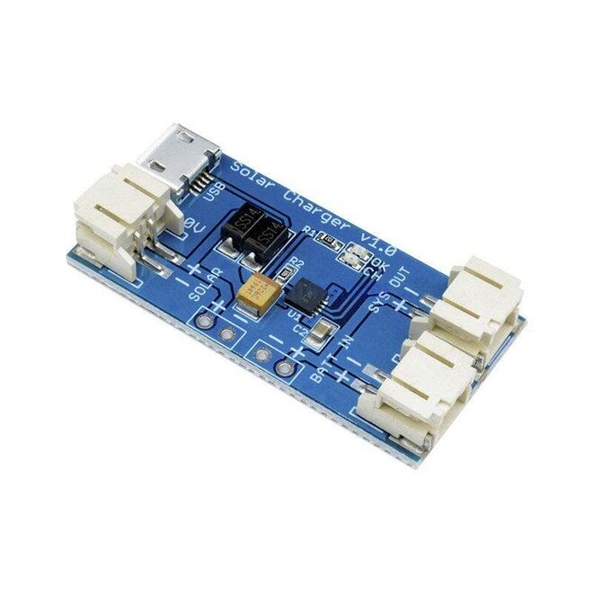 Mini Solar Li-Po Battery Charger Module - 1