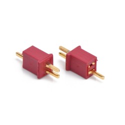 Mini T Plug Battery Connector (WLtoys W977 Mini Compatible) (Male-Female Set) 