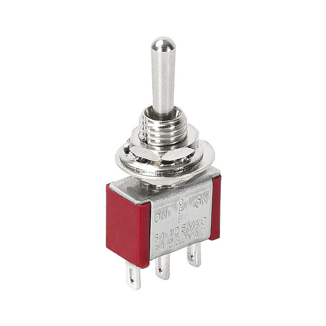 Mini Toggle Anahtar MTS-103 SPDT ON-OFF-ON 3P (A Kalite) - 1