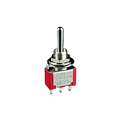 Mini Toggle Anahtar MTS-103L Uzun Kol ON-OFF-ON - Robotistan