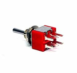 Mini Toggle Anahtar MTS-202 DPDT ON-ON 6P (A Kalite) - 3