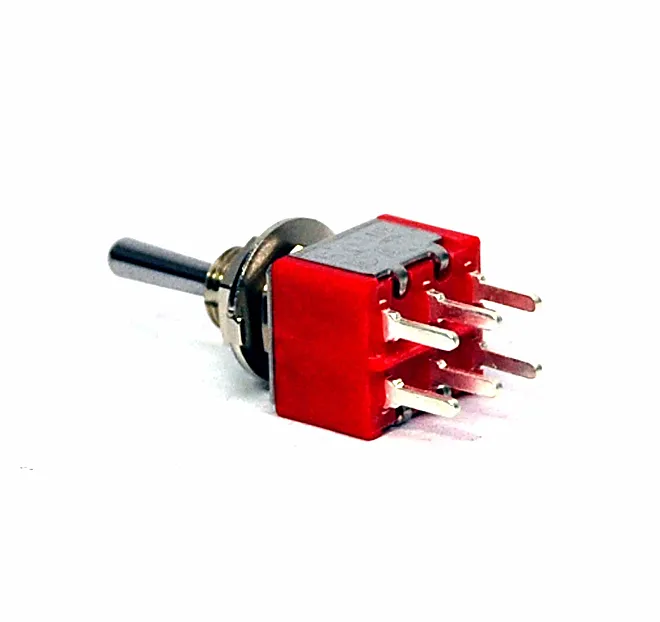 Mini Toggle Anahtar MTS-202 DPDT ON-ON 6P (A Kalite) - 3