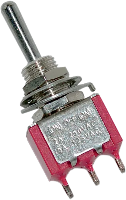 Mini Toggle Anahtar MTS-212 DPDT OFF-Anlık 6P (A Kalite) - 1