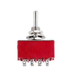 Mini Toggle Anahtar MTS-403 4PDT ON-OFF-ON 12P PCB Montaj - 2
