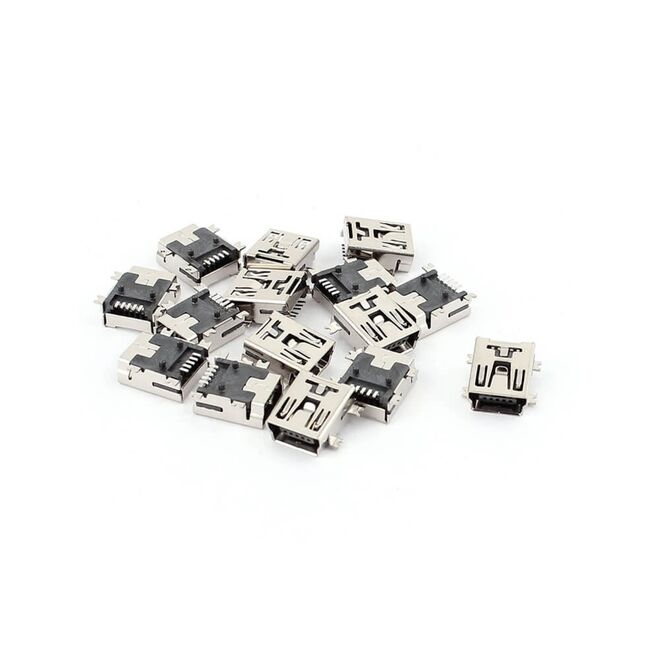 Mini USB SMD Konnektör - 4
