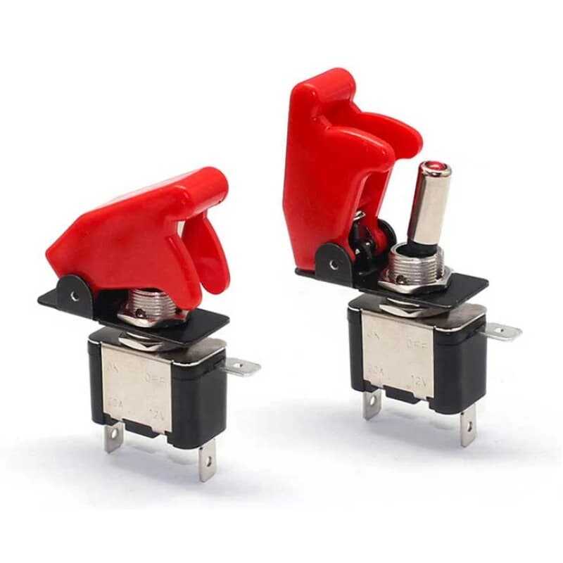 thumbnail image 2 of Alna Missile Switch Cover Red Rocket Toggle Switch Protector CS-010R 2 of 4