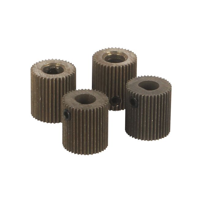 MK8 Extruder Stainless Steel Long Gear - 4