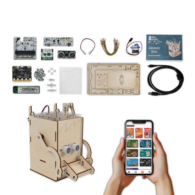 MoneyBox Add-On for PicoBricks for Micro:Bit - 1