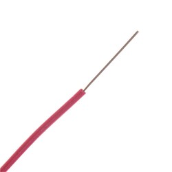 Montaj Kablosu Rulosu - 22AWG, 9mt, Tek Damar, Kırmızı - 2