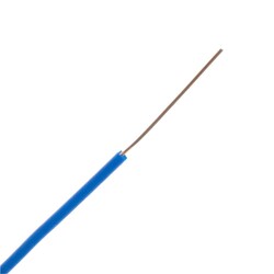 Montaj Kablosu Rulosu - 22AWG, 9mt, Tek Damar, Mavi - 2