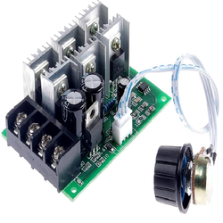 Motor Hız Kontrol Cihazı - Ayarlı PWM Hız Kontrol Regülatörü - 2000W 9V-55V DC 40A - 2