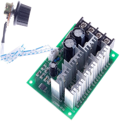 Motor Hız Kontrol Cihazı - Ayarlı PWM Hız Kontrol Regülatörü - 2000W 9V-55V DC 40A - 3