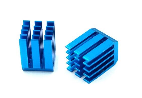 TMC Motor Sürücüler için Alüminyum Soğutucu - 15x14x13mm - 3