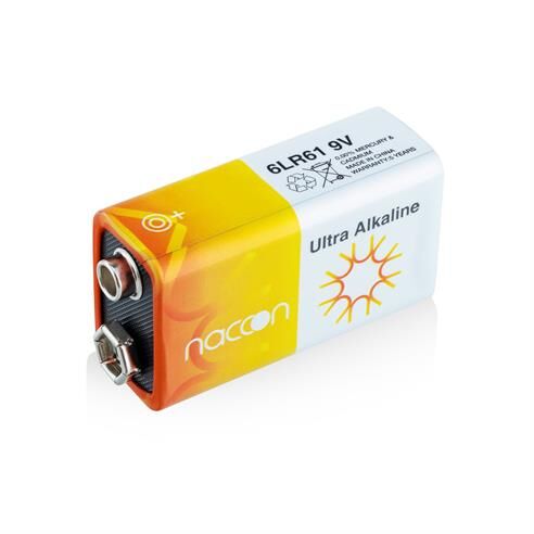 NACCON 9V Battery 6F22-SP1 - 2