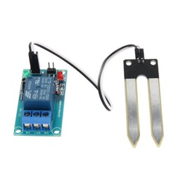 12V Toprak Hygrometer Nem Algılama - Nem İzleme Modülü - Otomatik Sulama Cihazı Bahçe Sensörü 