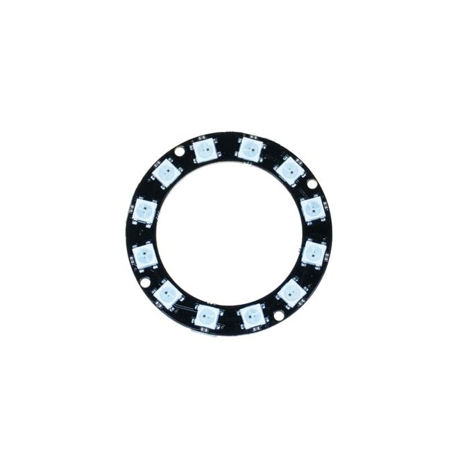 NeoPixel Ring - 12 x 5050 RGB LED with Integrated Drivers - 1