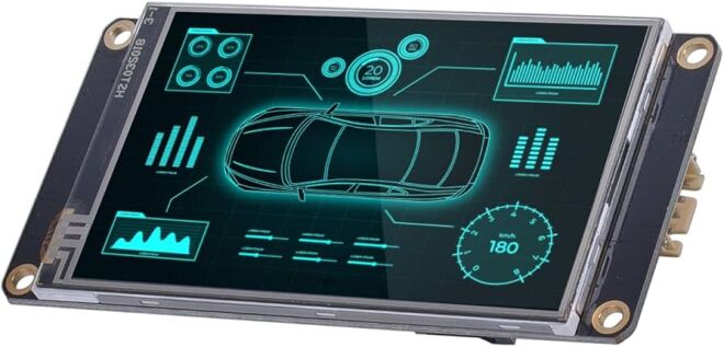 NEXTION NX4024K032 - 3.2'’ Enhanced Series USART HMI Rezistif Dokunmatik Ekran - 4