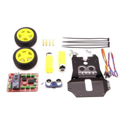 Object Avoidance Robot - Four Eyes (Disassembled) - Jsumo