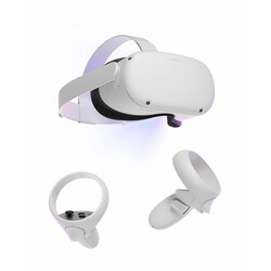 Oculus Quest 2 Sanal Gerçeklik Gözlüğü ve Kontrolcüleri - 128GB (Metaverse Araçları) - 1