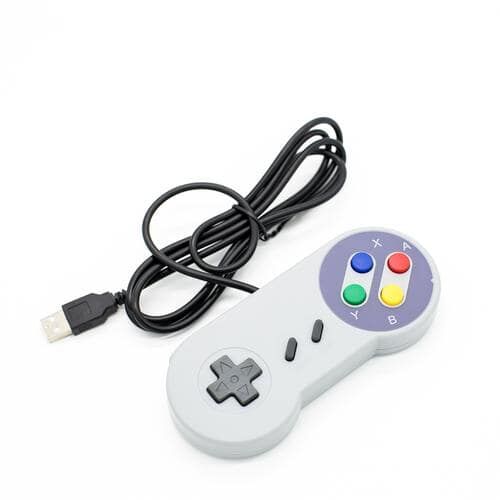 Odseven 2pcs Classic USB Super Game Controller Gamepad for Raspberry Pi Windows PC/MAC - 2
