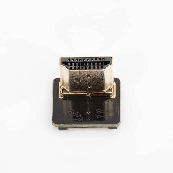 Odseven DIY HDMI Cable Parts - Left Angle (L Bend) HDMI Plug Adapter - 4