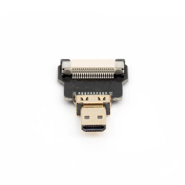 Odseven DIY HDMI Cable Parts - Straight Micro HDMI Plug Adapter - 1