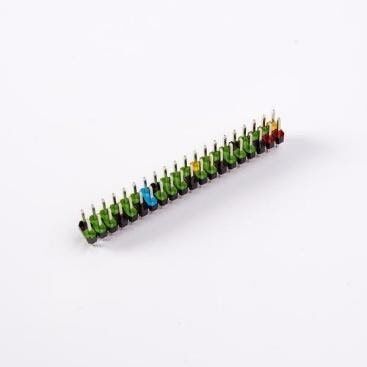 Odseven Raspberry Pi 2X20 Double Row Pin Male Colour-coded GPIO Header for Pi Zero - 2