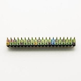 Odseven Raspberry Pi 2X20 Double Row Pin Male Colour-coded GPIO Header for Pi Zero - 1
