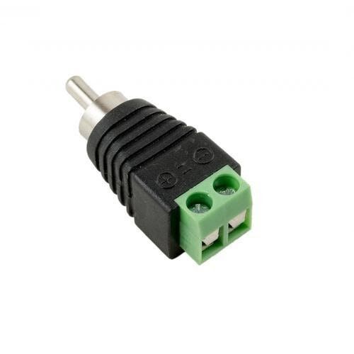 Odseven RCA (Composite Video, Audio) Male Plug Terminal Block - 3