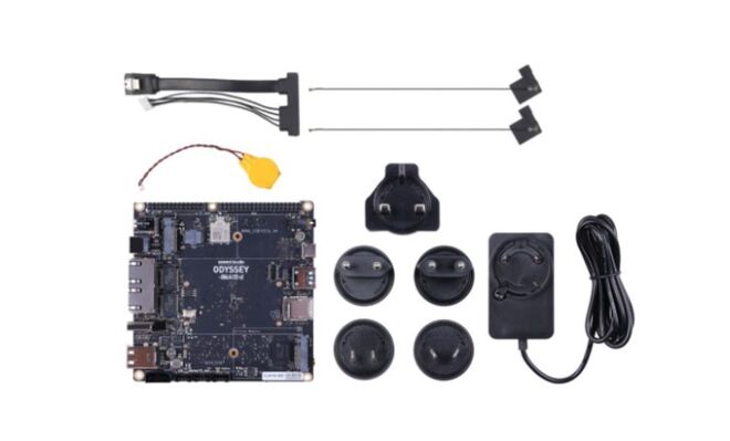 ODYSSEY X86J4125800 Geliştirme Kartı V2 - Linux - RP2040 - 4
