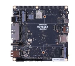 Odyssey X86J4125864 Development Card V2 - 64GB EMMC - Linux Based and RP2040 processor - ODYSSEY