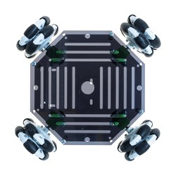 REX Chassis Serisi Cruise Omni Tekerlekli Mini Robot Platformu - 4