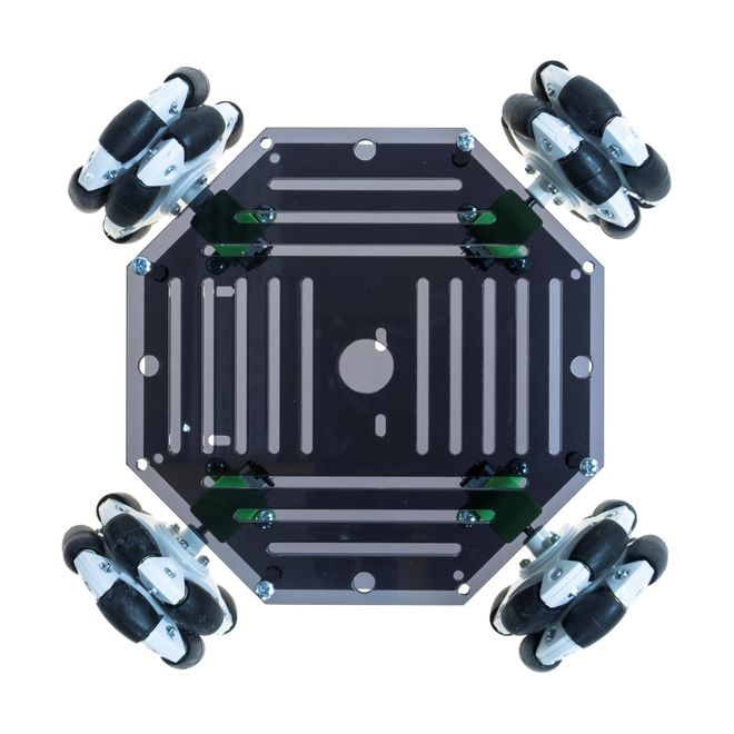 REX Chassis Serisi Cruise Omni Tekerlekli Mini Robot Platformu - 4