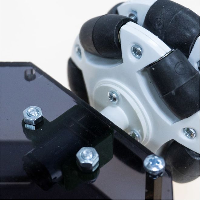 REX Chassis Serisi Cruise Omni Tekerlekli Mini Robot Platformu - 5