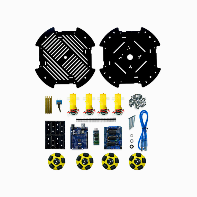 REX Discovery Serisi Cruise Omni Tekerlekli Robot Platformu (Elektronikli) - 1