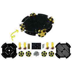 REX Chassis Serisi Cruise Omni Tekerlekli Robot Platformu (Elektroniksiz) - 3