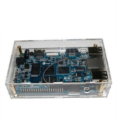 Orange Pi Plus 2 Şeffaf Case - 1