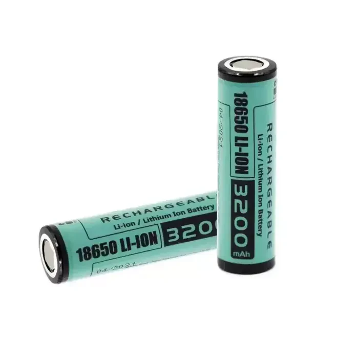 Orion 18650 3.7V 3200mAh 2C Li-ion Şarjlı Pil - Kutup Başsız - 2