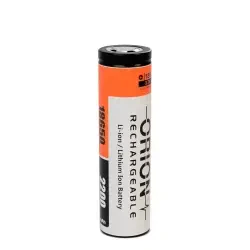 Orion 18650 3.7V 2200mAh Li-ion Rechargeable Battery - Flat Top - 1